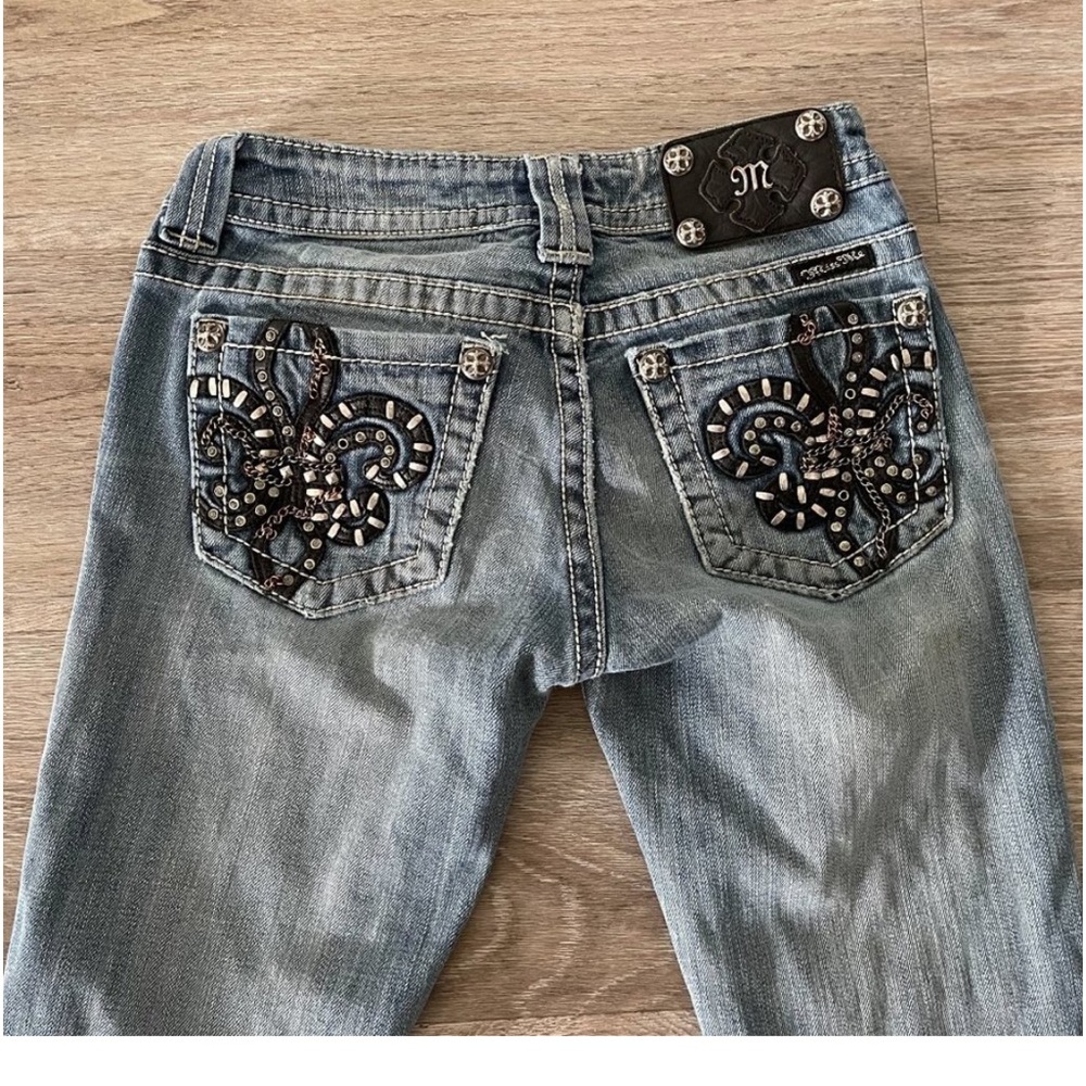 Miss Me Boot Cut Jeans Size 25 x 34